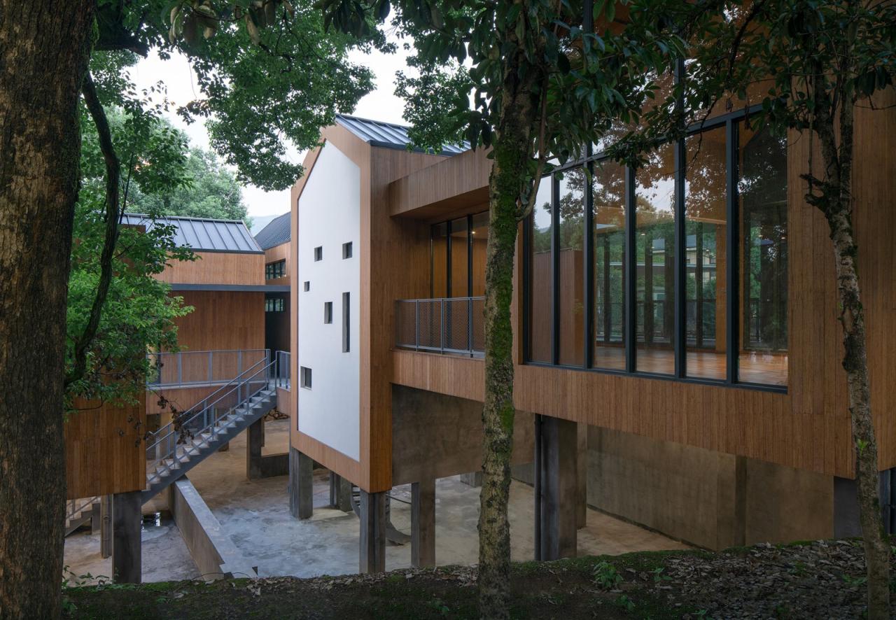 BIM建筑|溪口未来社区之家 / 严旸建筑设计