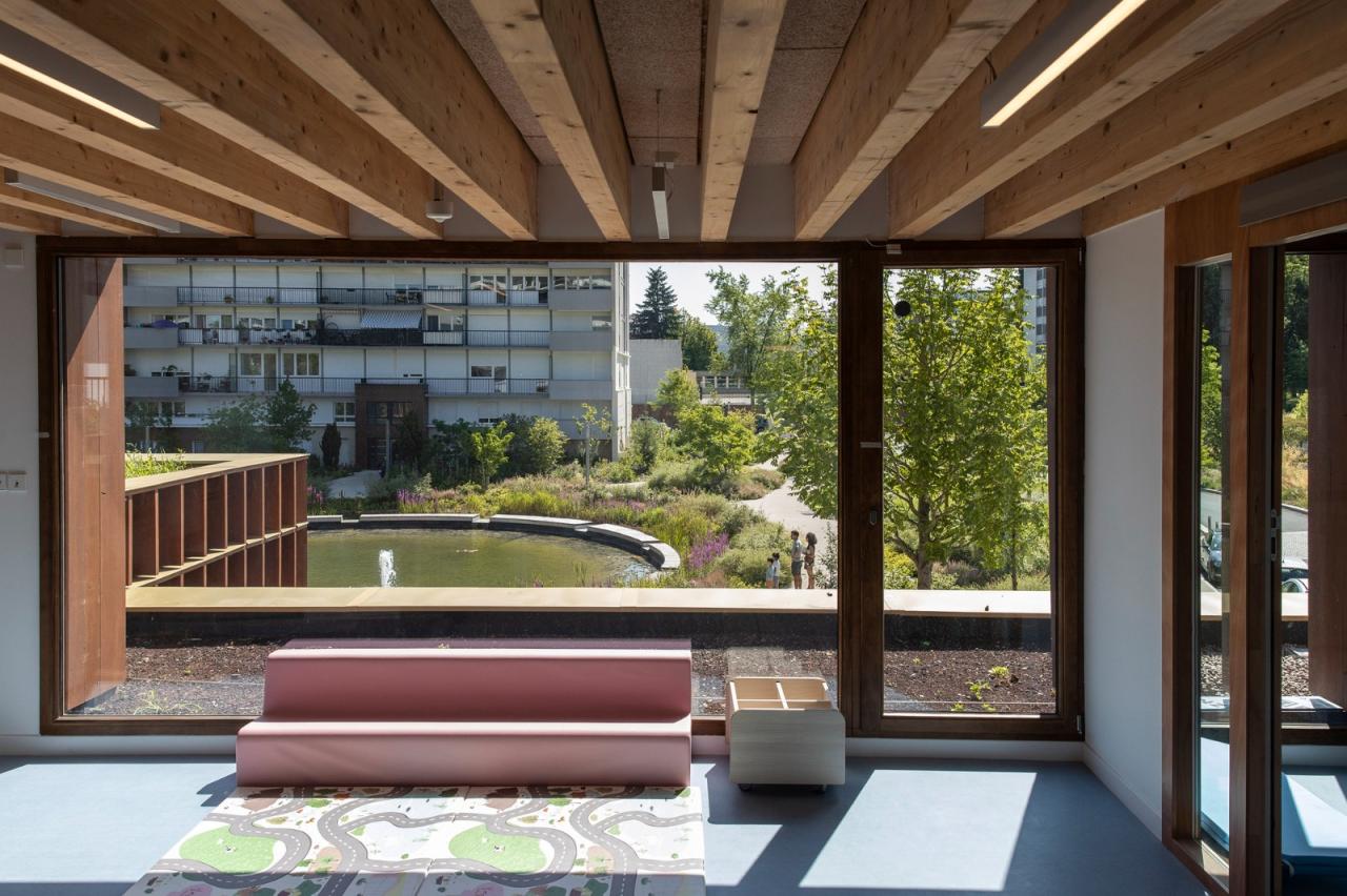 BIM建筑|日间托儿所和玩具图书馆 / a+samueldelmas architectes