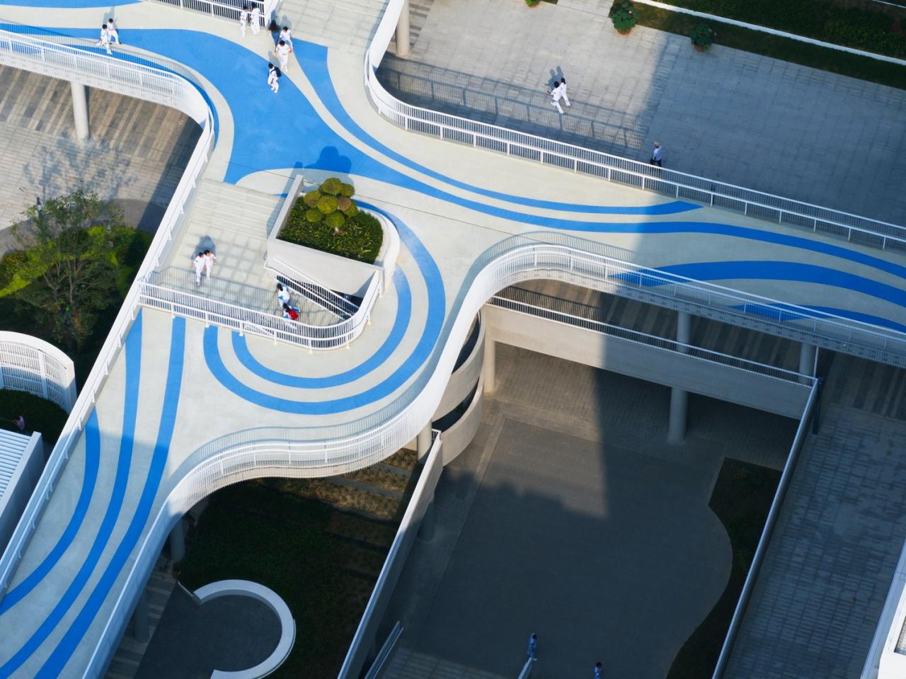 BIM建筑|西安高新第一中学（高中部）改扩建 / 中国建筑西北设计研究院 屈培青工作室