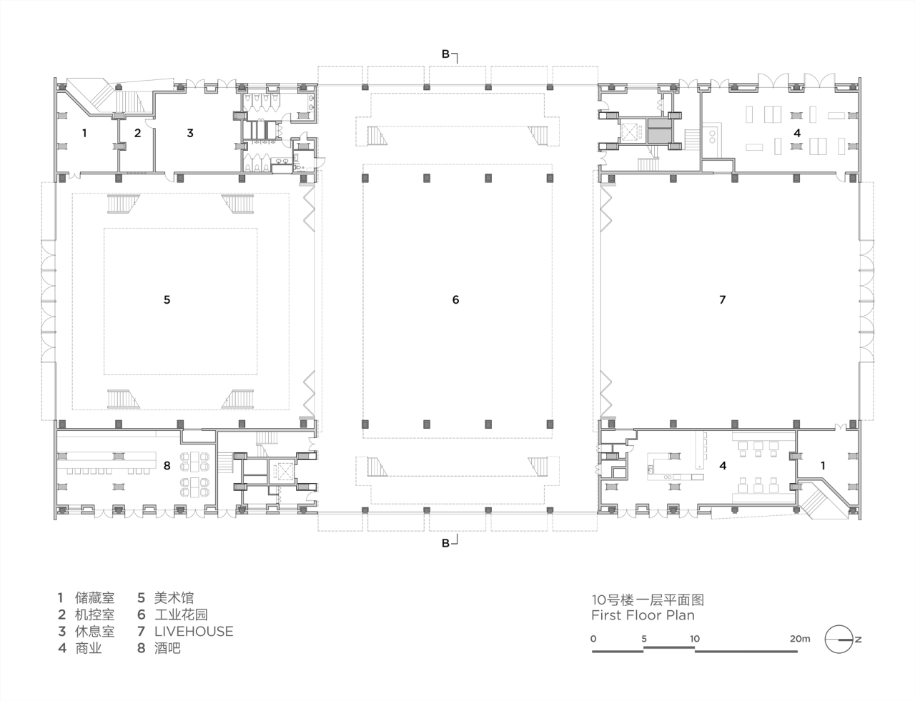 BIM建筑|金缮城市，生机街区：杭州LOFT49产业遗存更新 / 朱培栋-line+建筑事务所