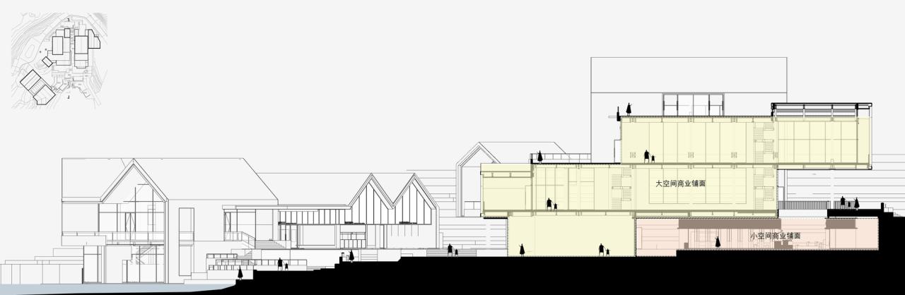 BIM建筑|成都天府麓湖美食岛二期 / 四周建筑