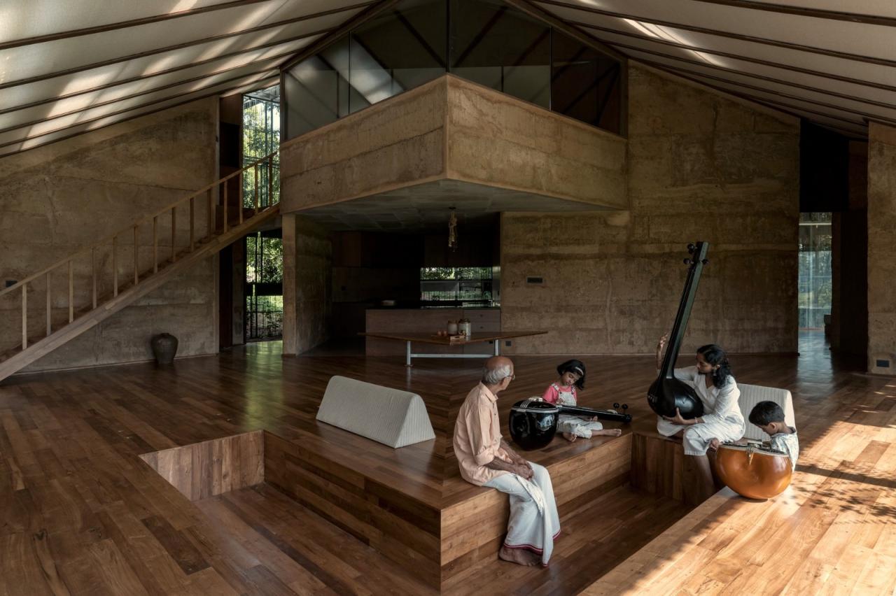 BIM建筑|Nisarga 艺术中心 / Wallmakers