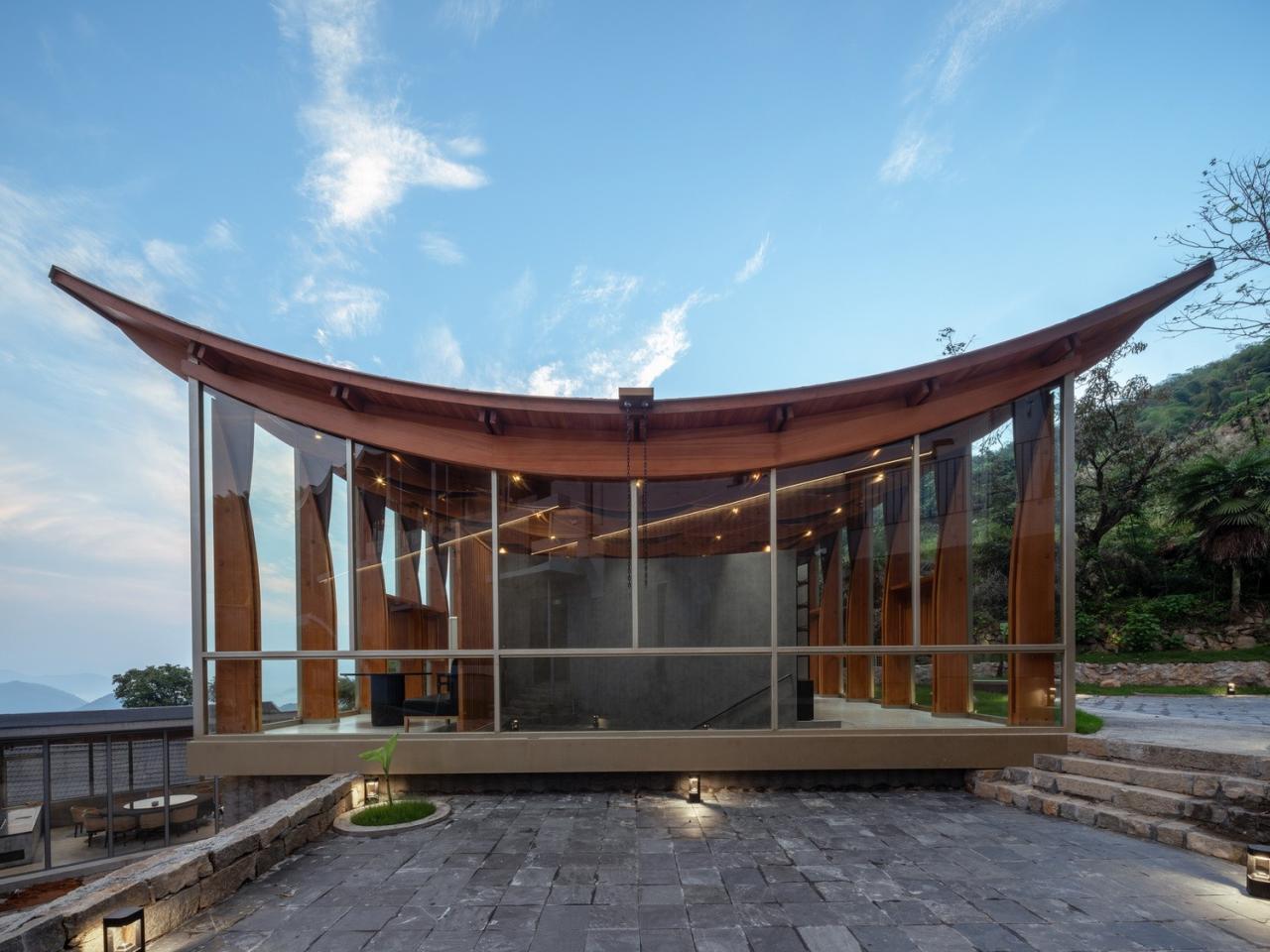 BIM建筑|交月亭 / 来建筑设计工作室