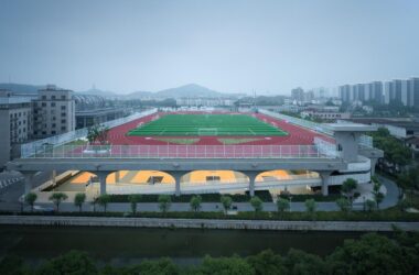 BIM建筑|绍兴文理学院风雨操场 / 浙江大学建筑设计研究院-BIM建筑网