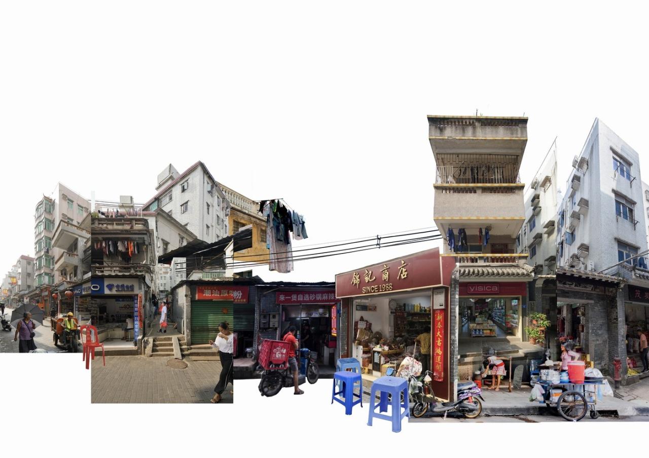 BIM建筑|村中村 / 迹·建筑事务所（TAO）