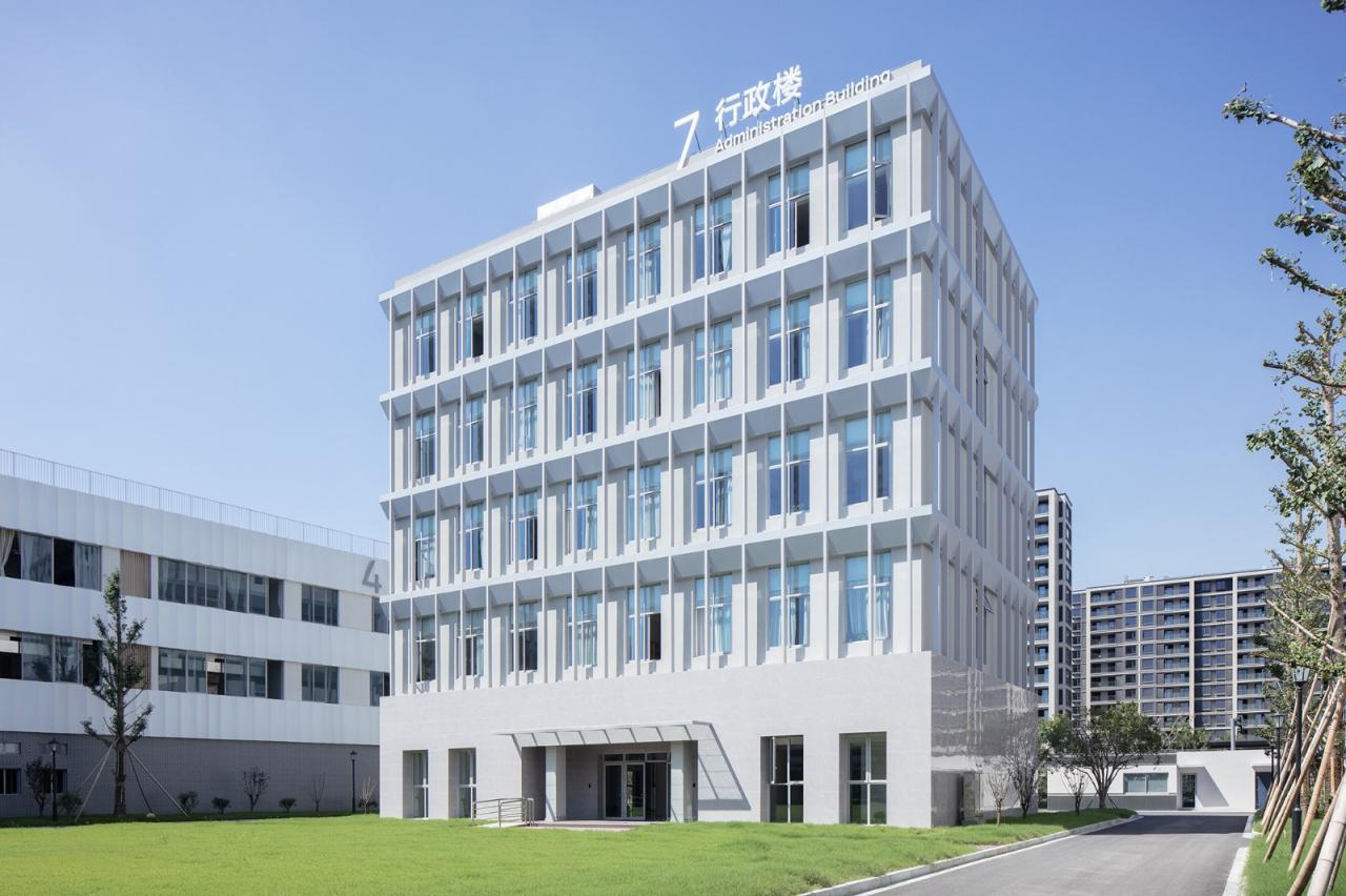 BIM建筑|宁波市古林职业高级中学：少年的无限剧本 / ARCHIS（如是）建筑设计事务所