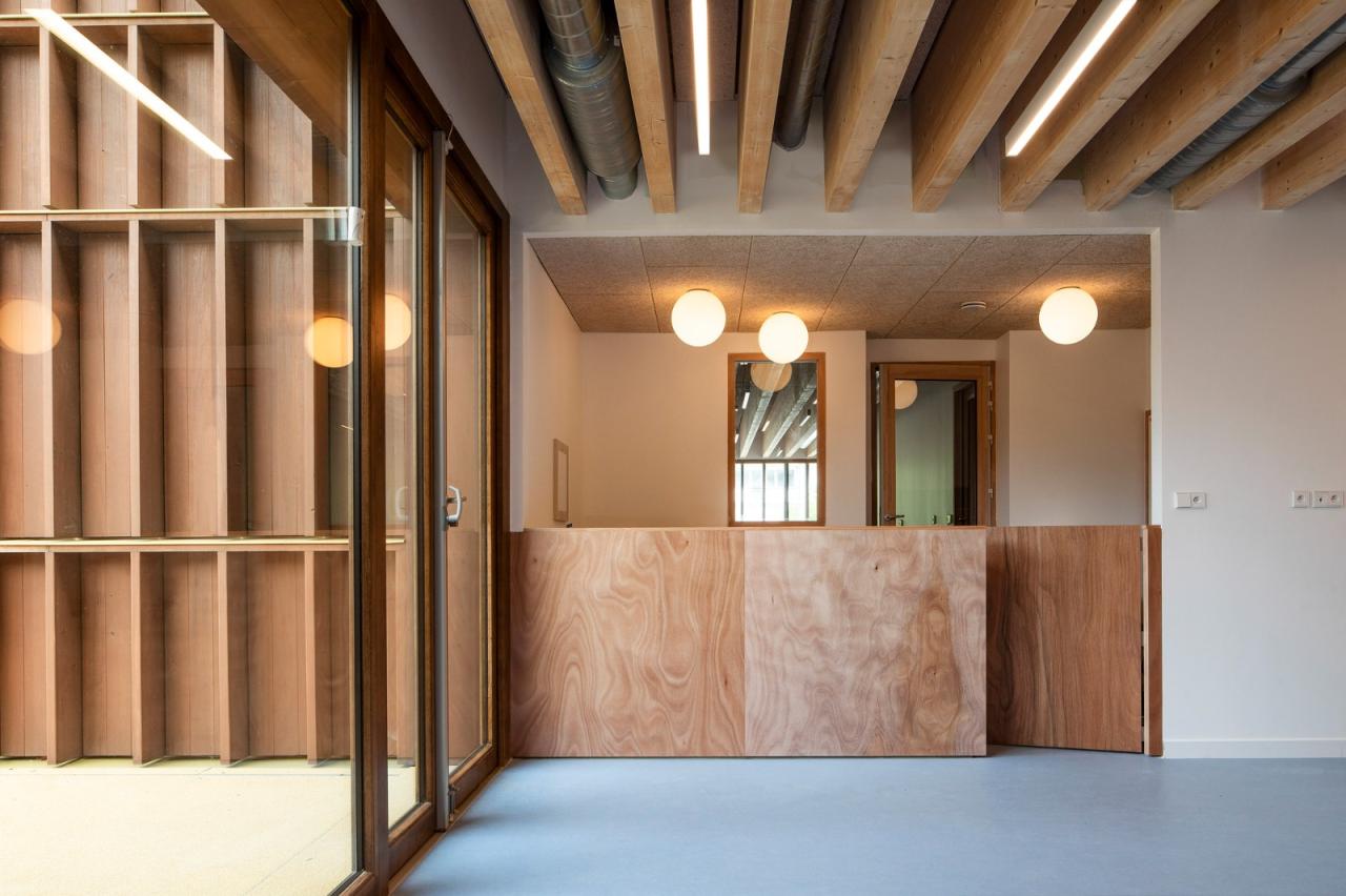 BIM建筑|日间托儿所和玩具图书馆 / a+samueldelmas architectes