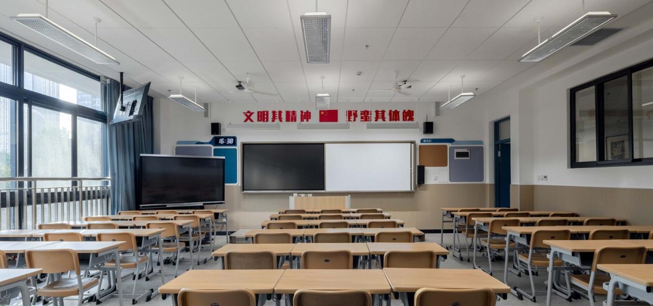 BIM建筑|西安高新第一中学（高中部）改扩建 / 中国建筑西北设计研究院 屈培青工作室