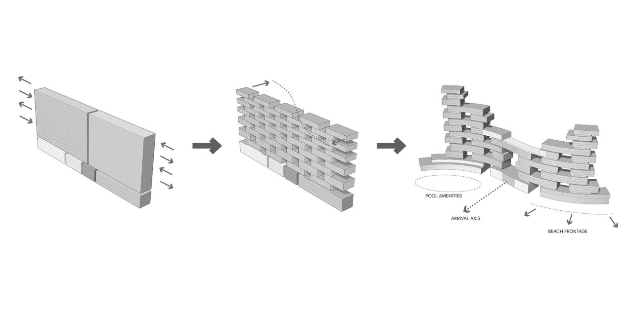BIM建筑|迪拜皇家亚特兰蒂斯酒店 / KPF