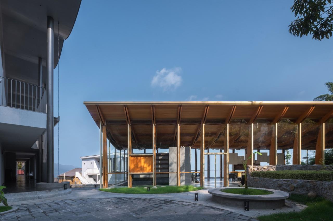 BIM建筑|交月亭 / 来建筑设计工作室