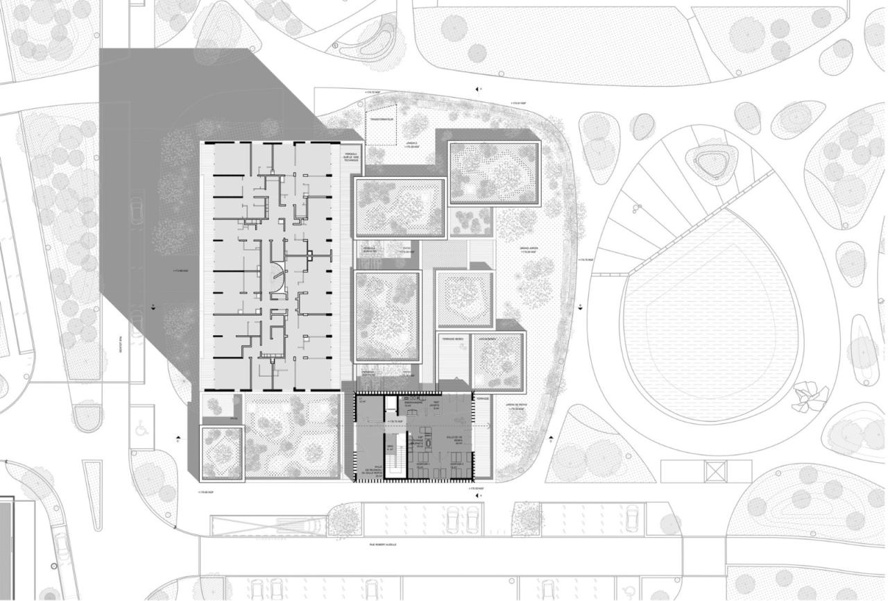 BIM建筑|日间托儿所和玩具图书馆 / a+samueldelmas architectes