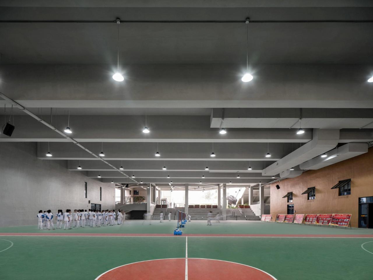 BIM建筑|西安高新第一中学（高中部）改扩建 / 中国建筑西北设计研究院 屈培青工作室