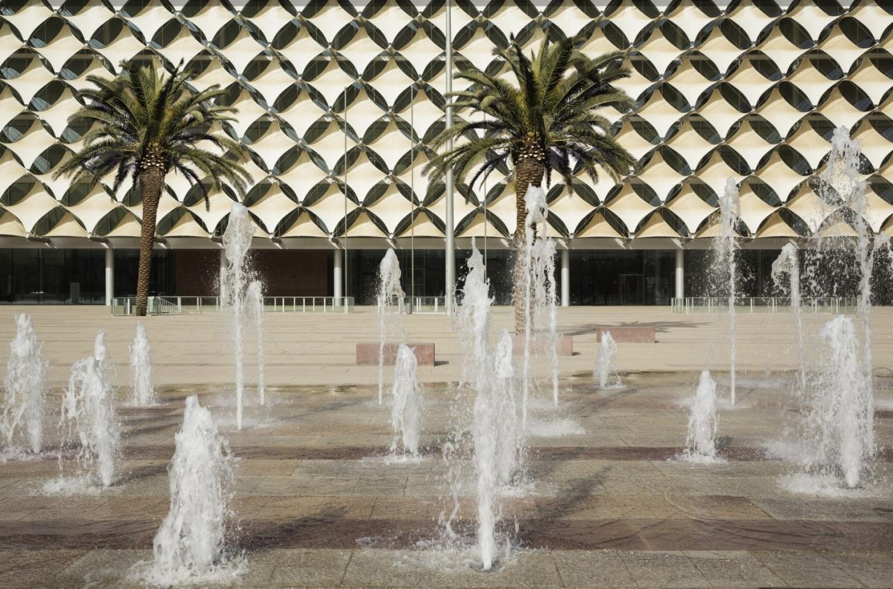 BIM建筑|沙特阿拉伯法赫德国王图书馆 / 盖博建筑设计事务所