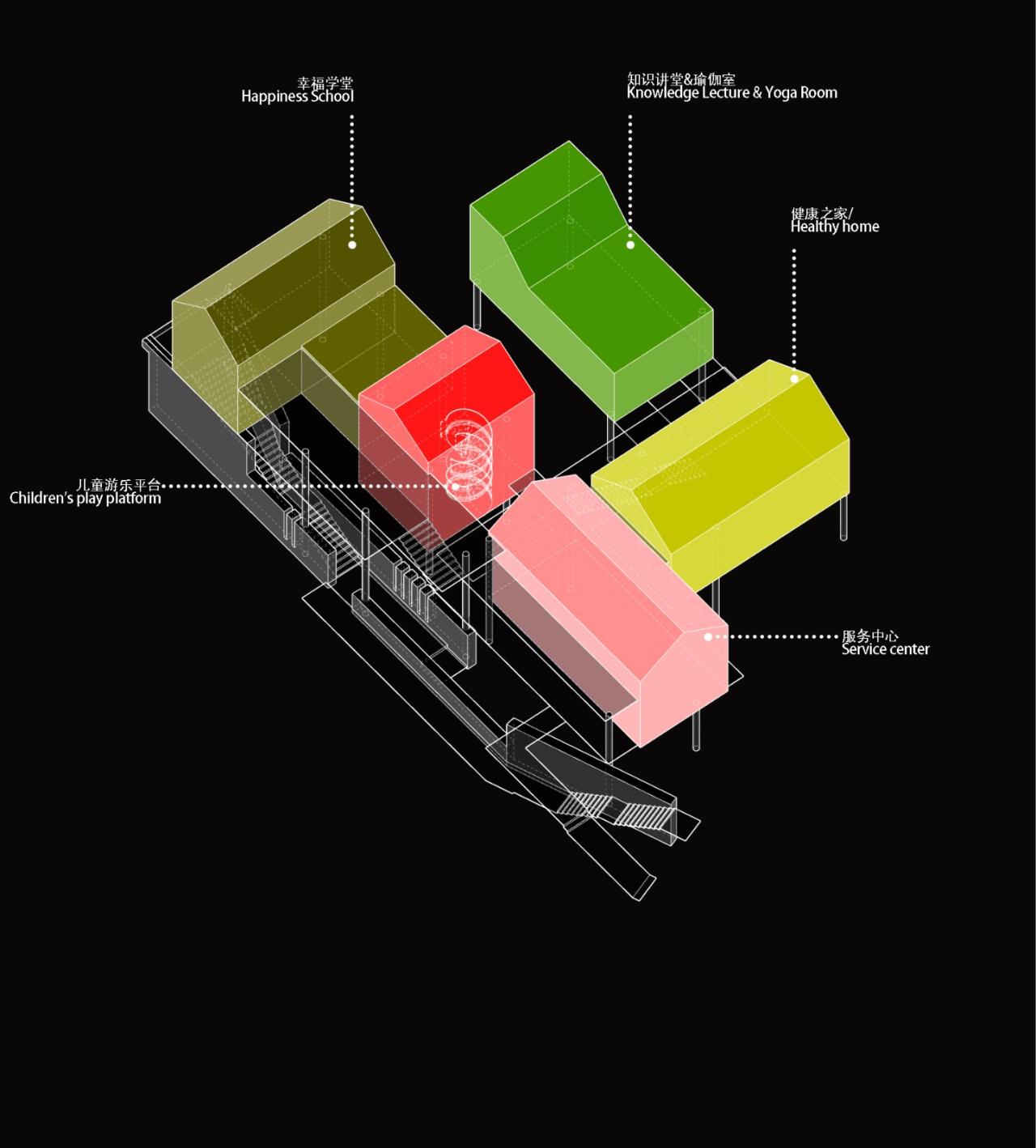 BIM建筑|溪口未来社区之家 / 严旸建筑设计