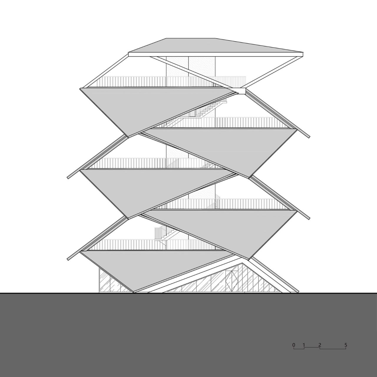 BIM建筑|稻田上的灯塔 / 中国电建华东院林再国工作室