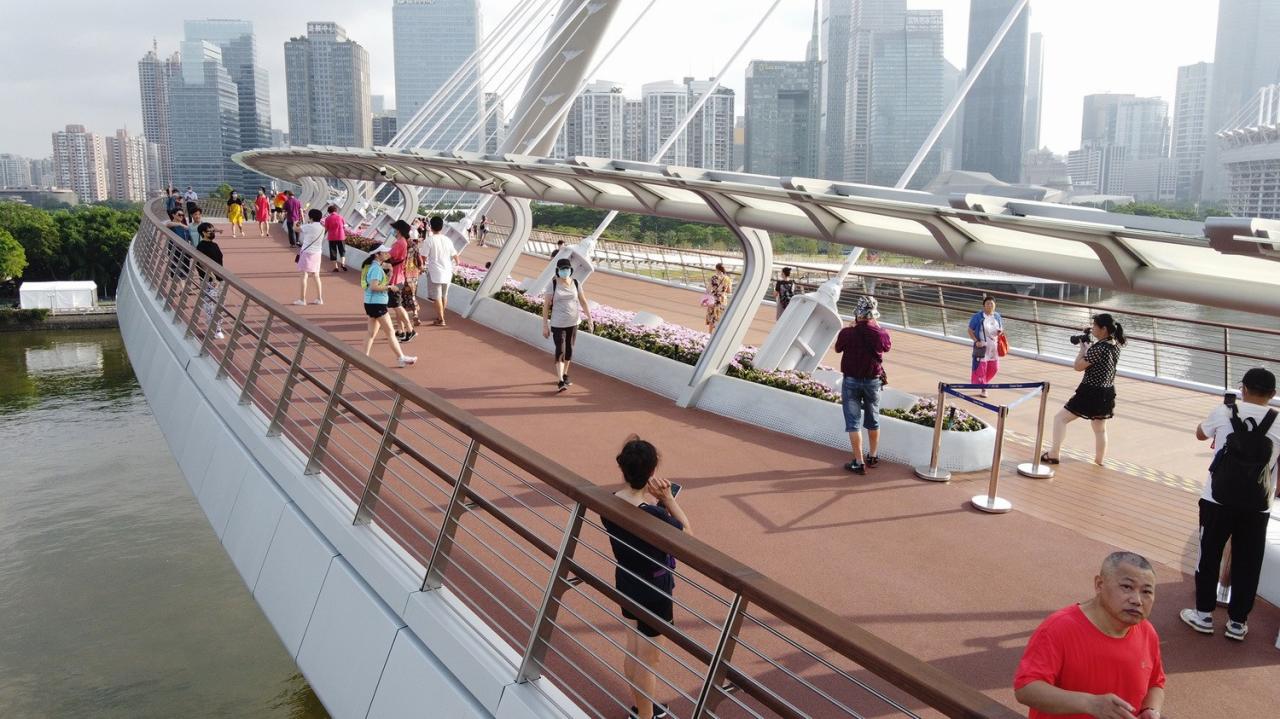 BIM建筑|广州海心桥 / 华南理工大学建筑设计研究院有限公司