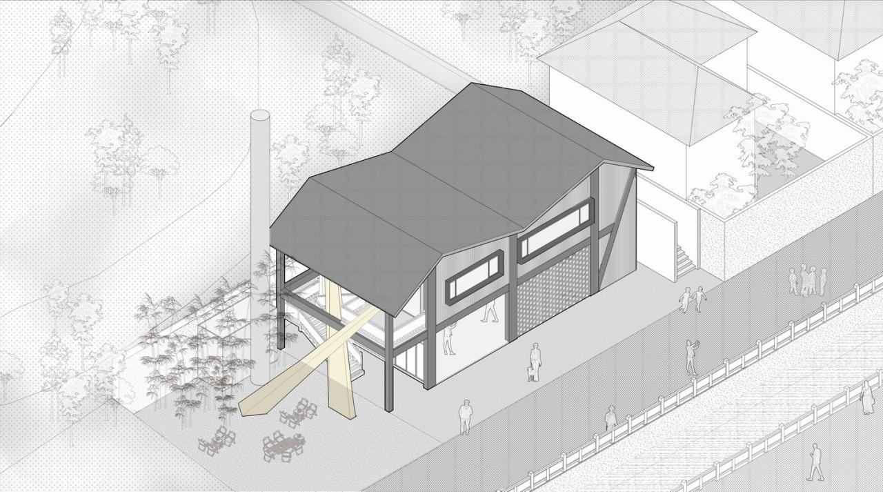 BIM建筑|后埠古村驿站 / 平介设计