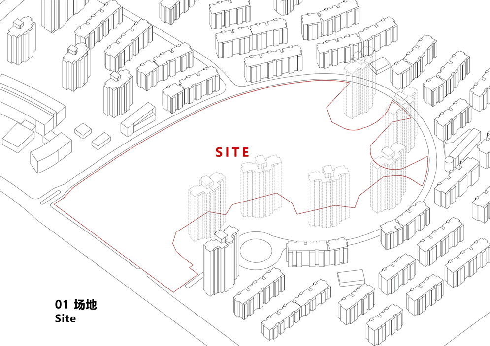 BIM建筑|上海三林懿德社区文体中心：“镶嵌”在社区当中的一站式“体育+”公园 / 三益中国
