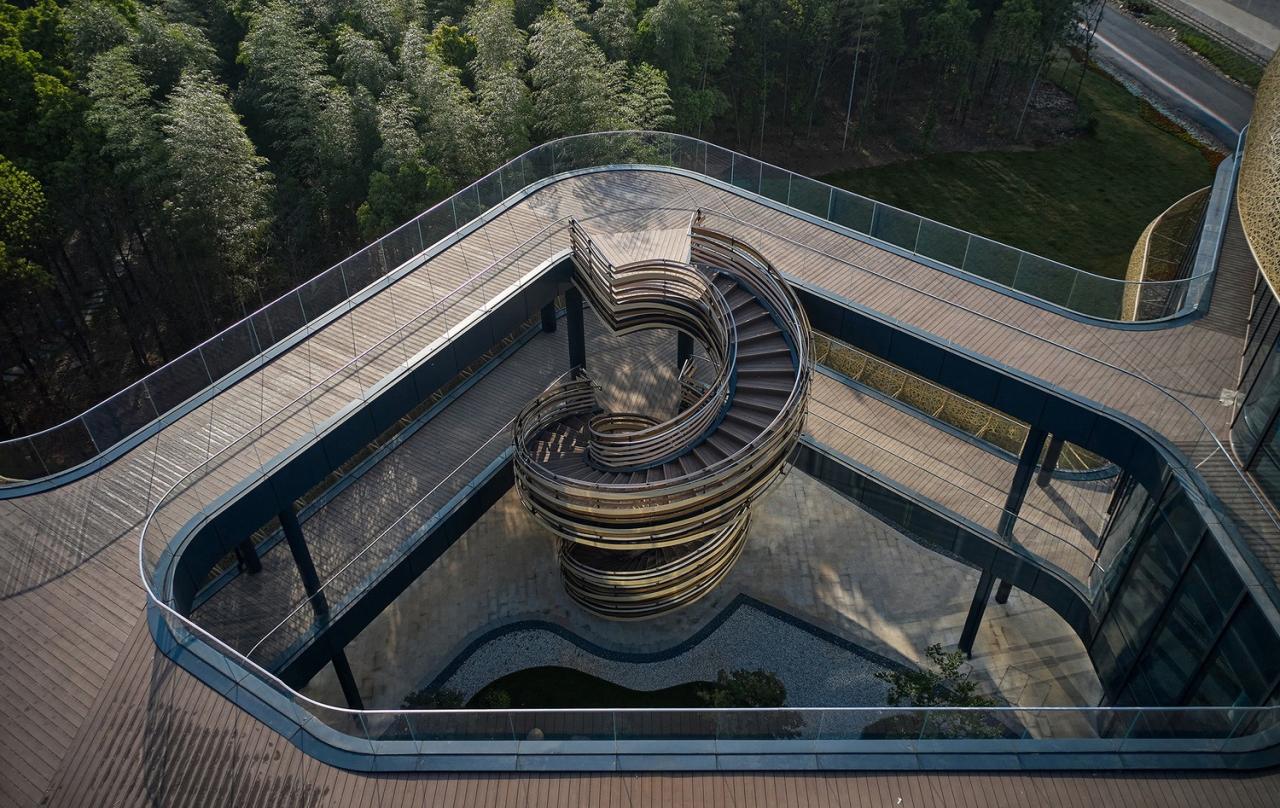 BIM建筑|白鹤湖游客中心 / 建识设计