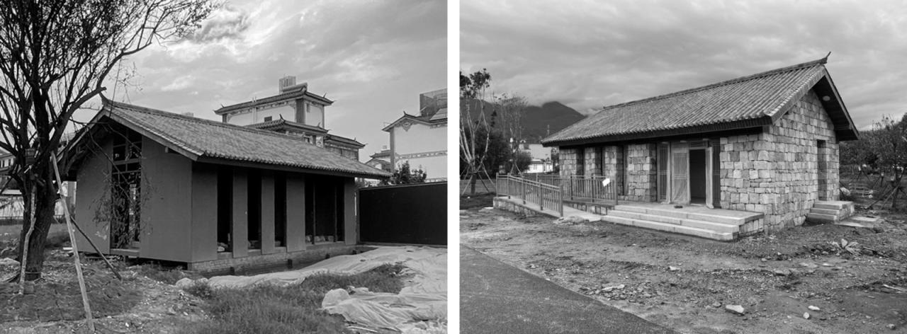 BIM建筑|微地形：大理洱海小邑庄生态驿站-孟凡浩 / line+建筑事务所