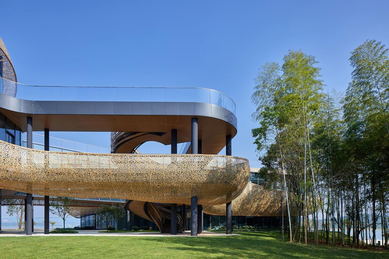 BIM建筑|白鹤湖游客中心 / 建识设计