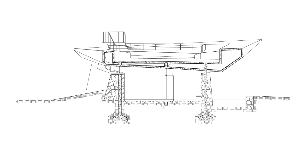 BIM建筑|微地形：大理洱海小邑庄生态驿站-孟凡浩 / line+建筑事务所