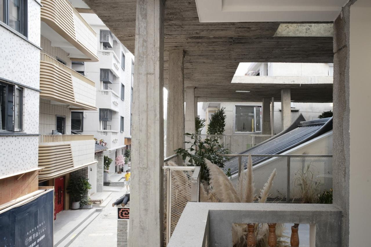 BIM建筑|村中村 / 迹·建筑事务所（TAO）