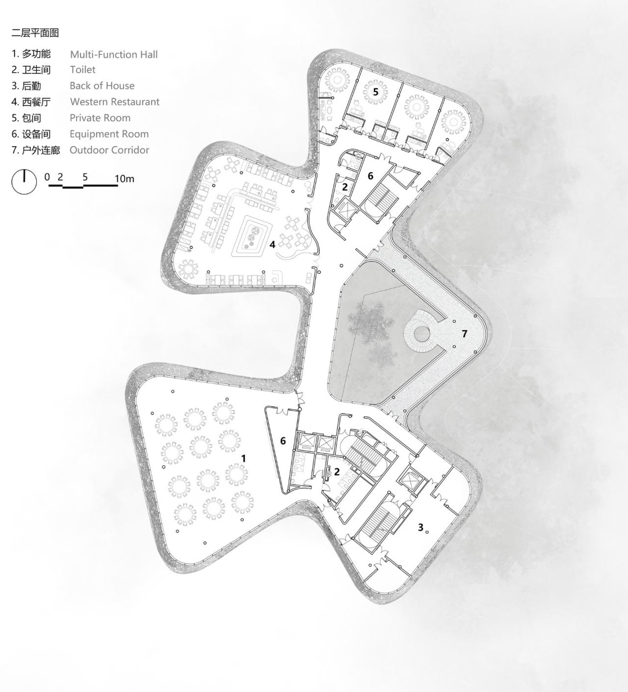 BIM建筑|白鹤湖游客中心 / 建识设计