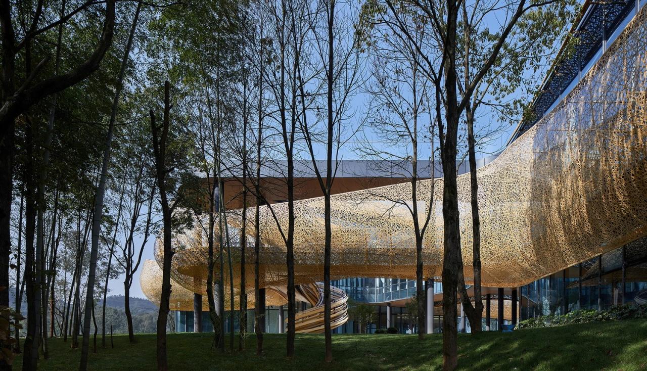 BIM建筑|白鹤湖游客中心 / 建识设计