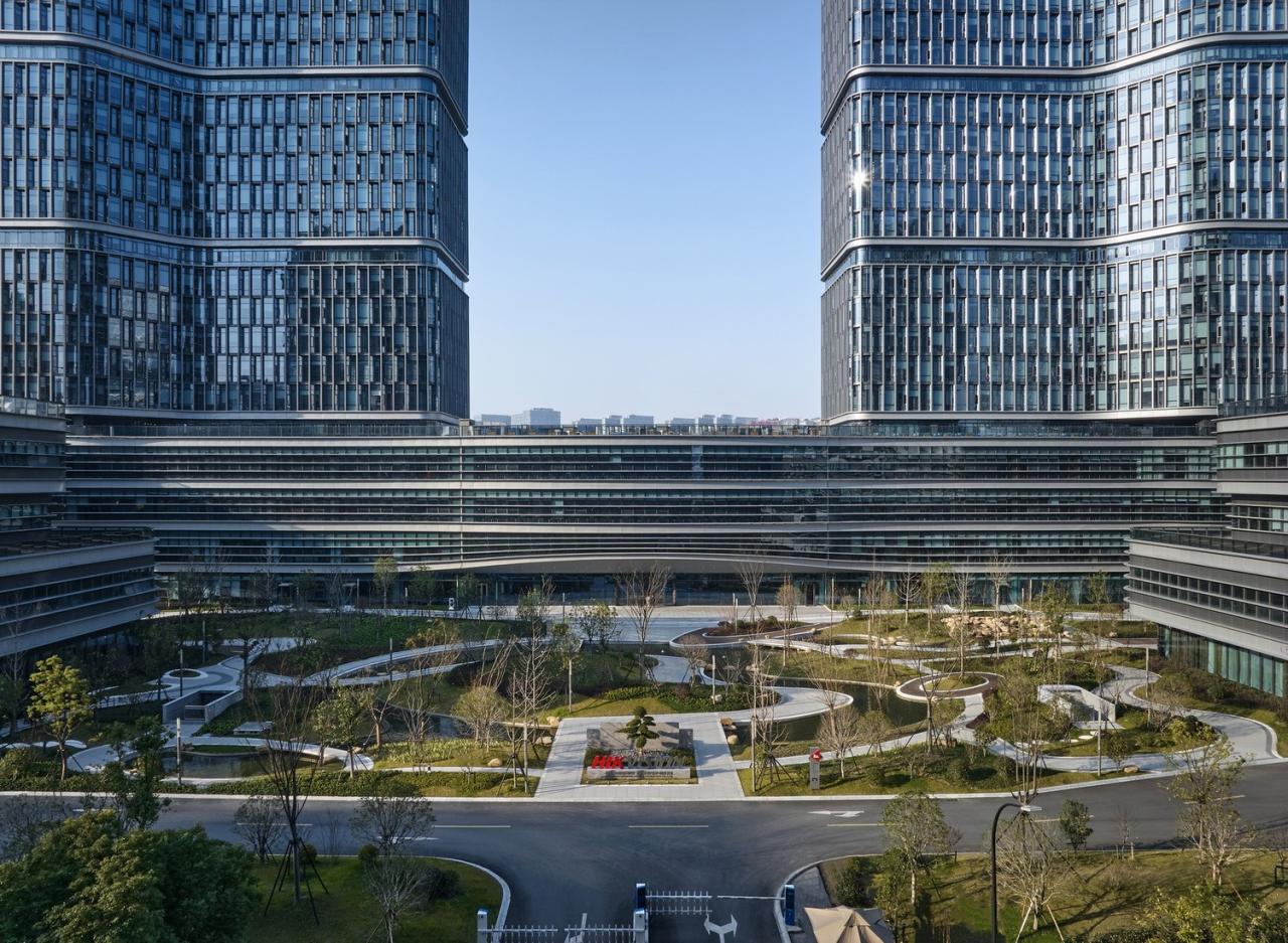 BIM建筑|海康威视杭州总部四期 / 浙江大学建筑设计研究院
