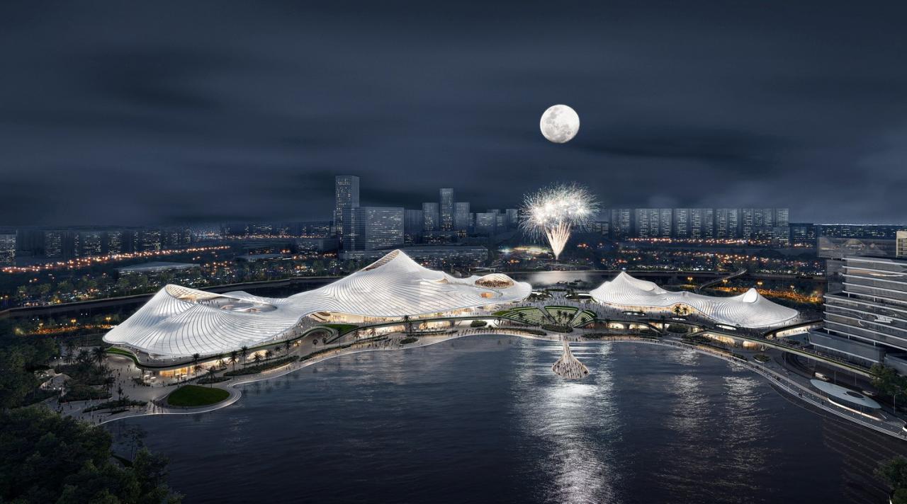 BIM建筑|南海艺术中心 / MAD马岩松