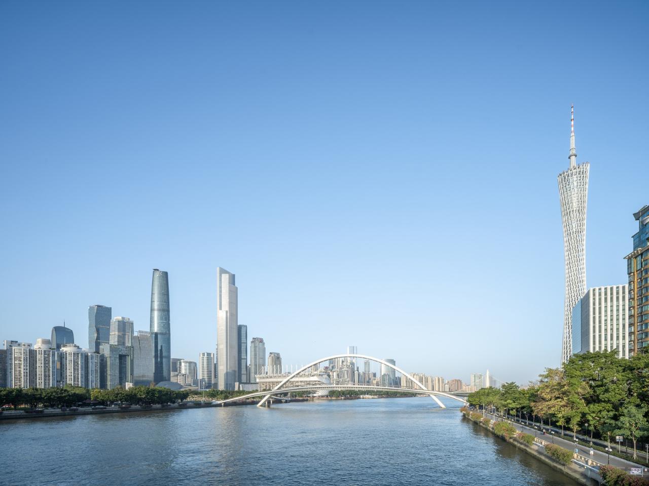 BIM建筑|广州海心桥 / 华南理工大学建筑设计研究院有限公司