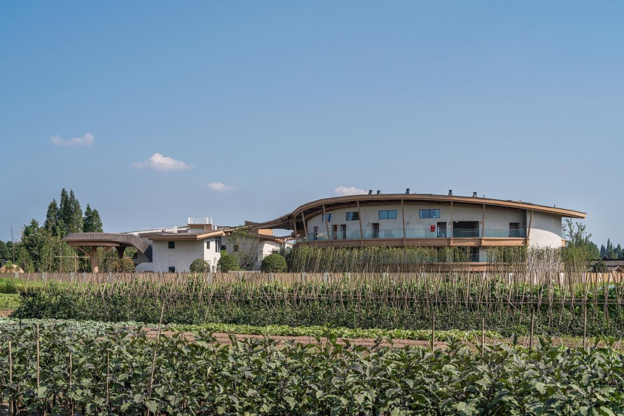 BIM建筑|川西建筑与道教文化的融合/“青城•朴舍亲子度假酒店”荣获2023金熊猫天府创意设计奖