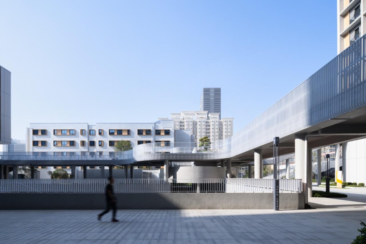 BIM建筑|西安高新第一中学（高中部）改扩建 / 中国建筑西北设计研究院 屈培青工作室