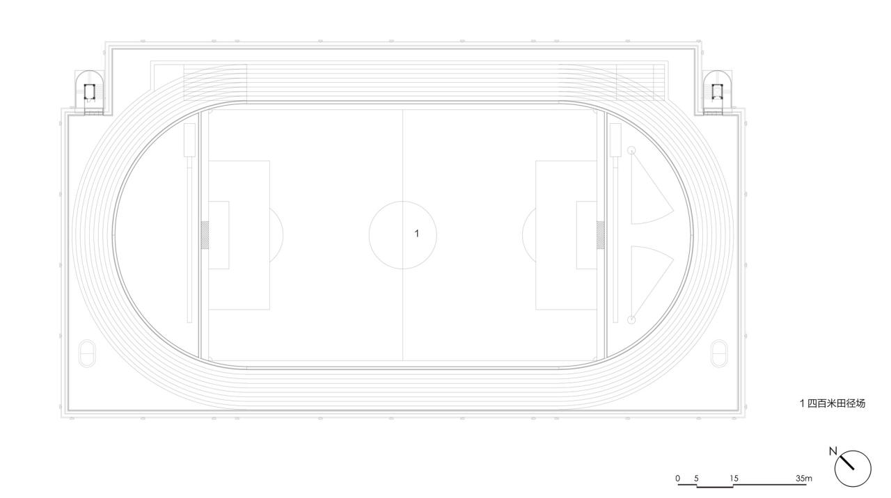 BIM建筑|绍兴文理学院风雨操场 / 浙江大学建筑设计研究院