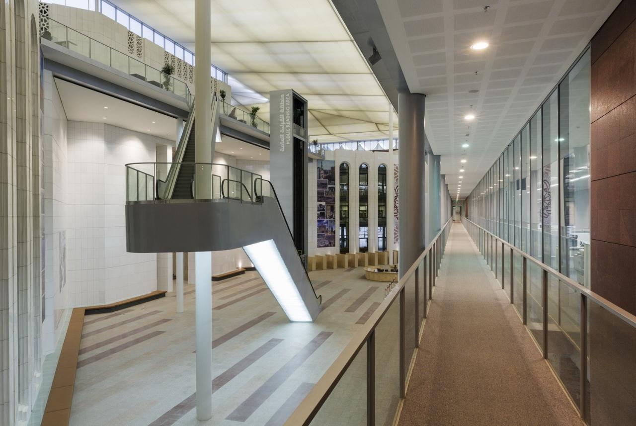 BIM建筑|沙特阿拉伯法赫德国王图书馆 / 盖博建筑设计事务所