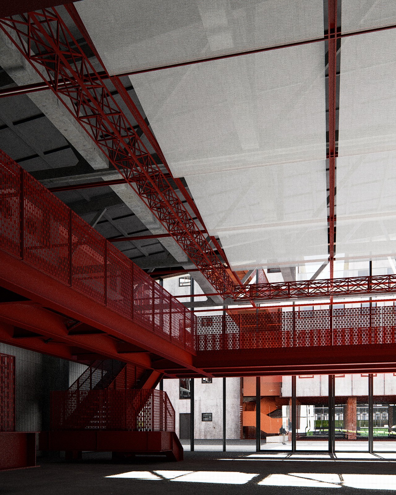 BIM建筑|金缮城市，生机街区：杭州LOFT49产业遗存更新 / 朱培栋-line+建筑事务所