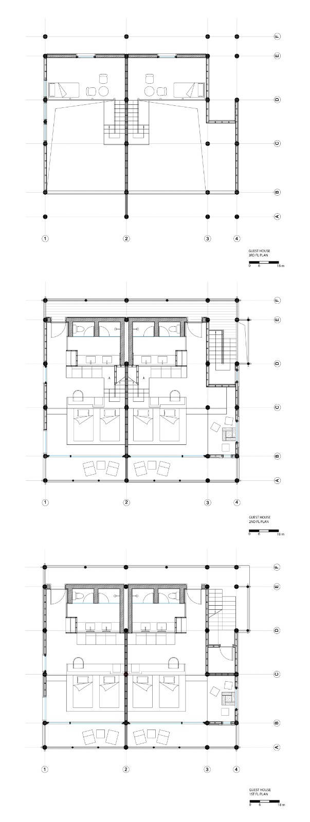 BIM建筑|井上见 稻田 / ATLAS STUDIO
