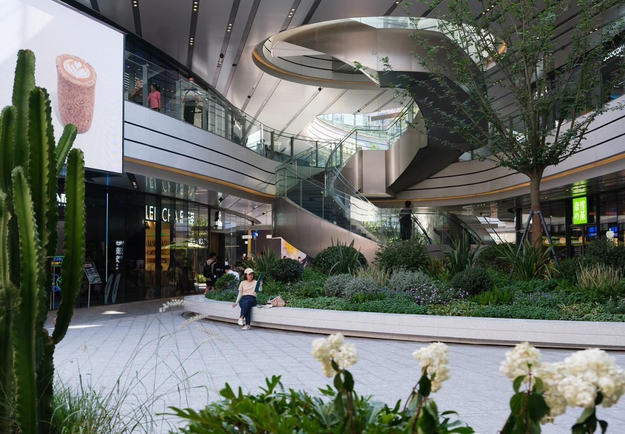 BIM建筑|上海苏河湾万象天地景观设计 / Lab D+H