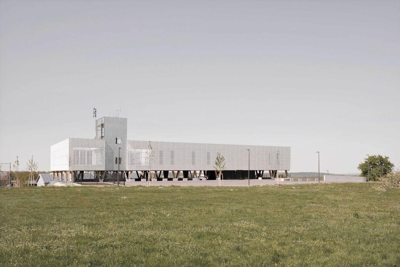 BIM建筑|Straubenhardt 消防站 / wulf architekten