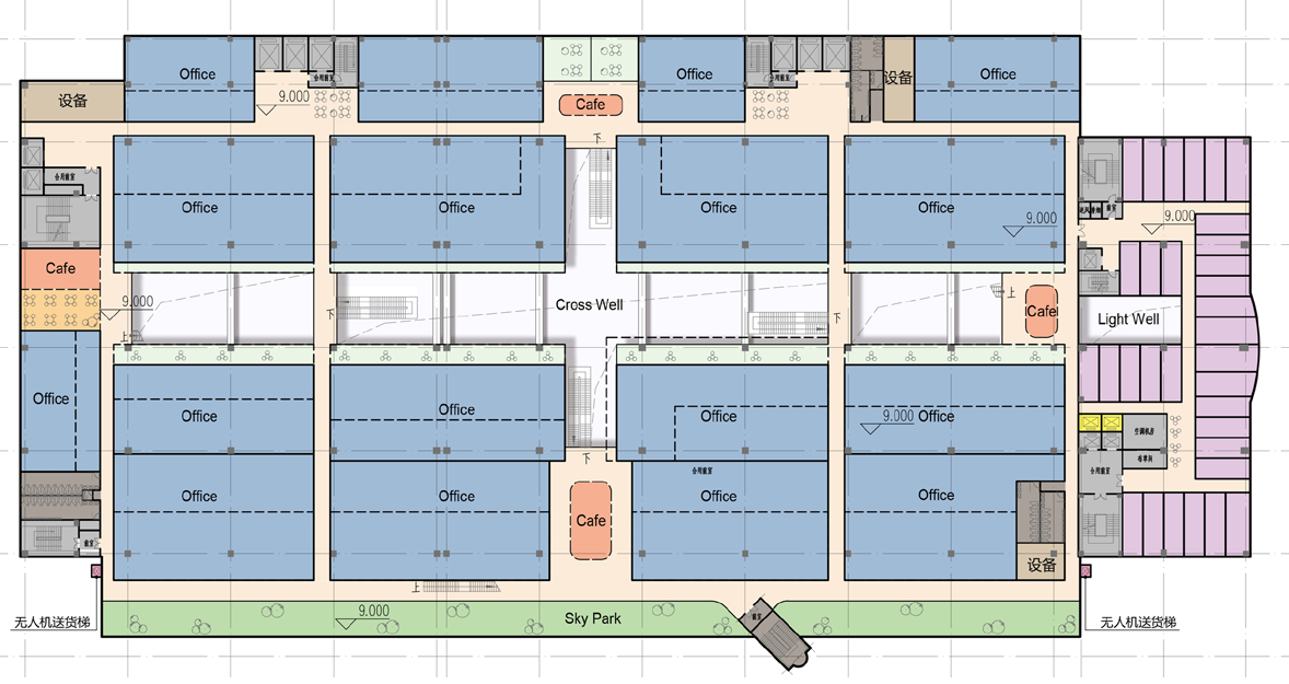 BIM建筑|深圳长城大厦适应性改造 / 昱景设计