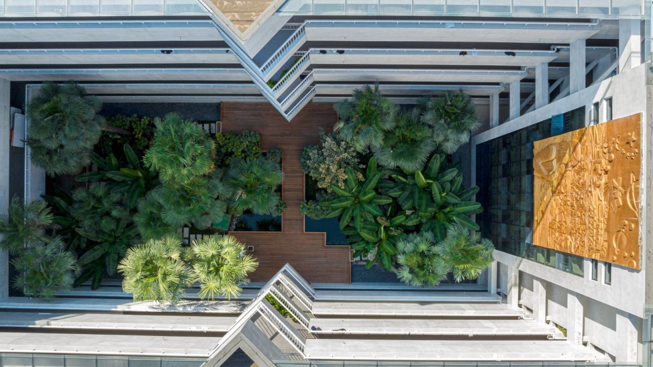 BIM建筑|西安高新第一中学（高中部）改扩建 / 中国建筑西北设计研究院 屈培青工作室