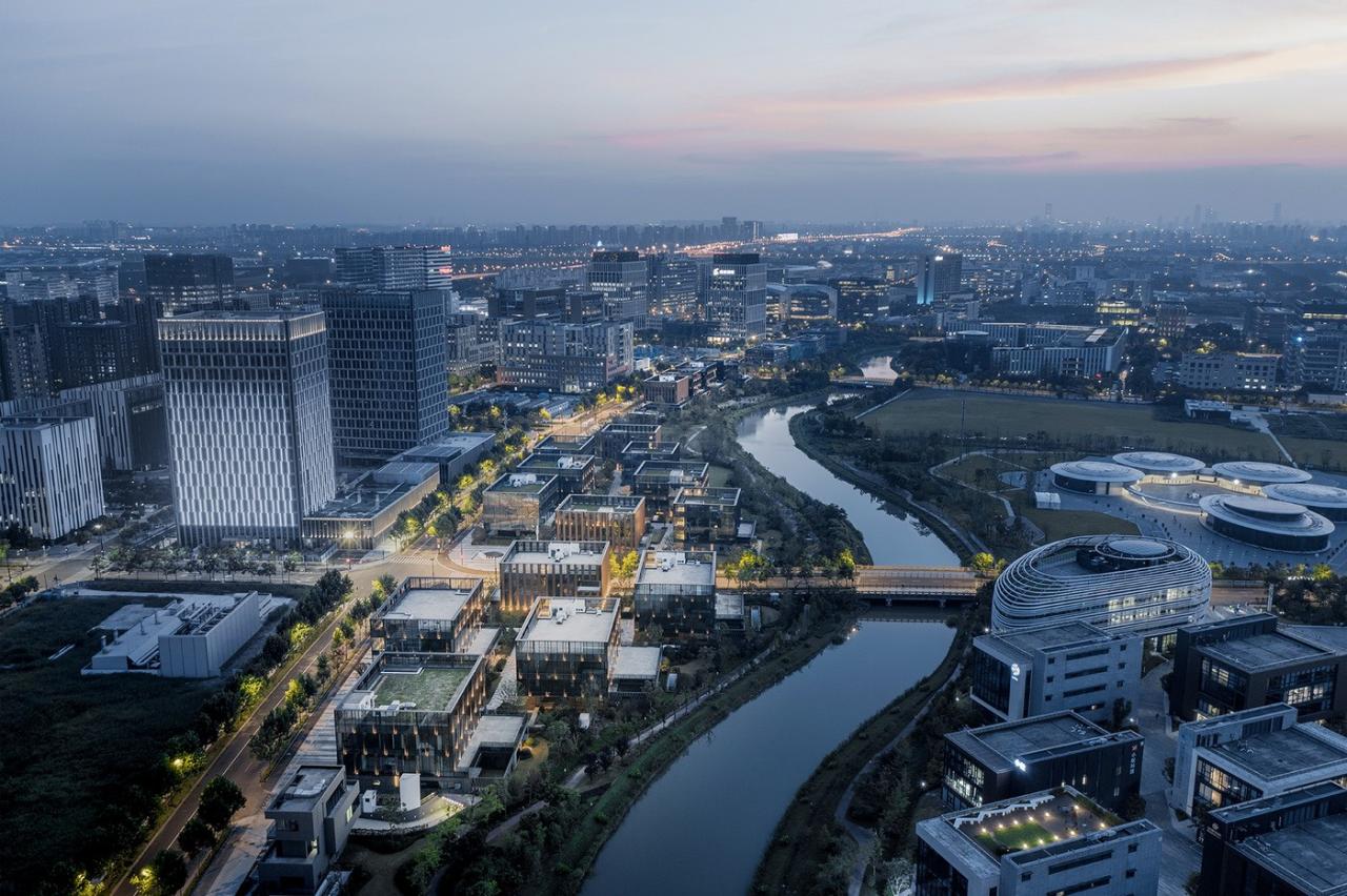 BIM建筑|上海浦东张江AI未来街区 / 大正建筑