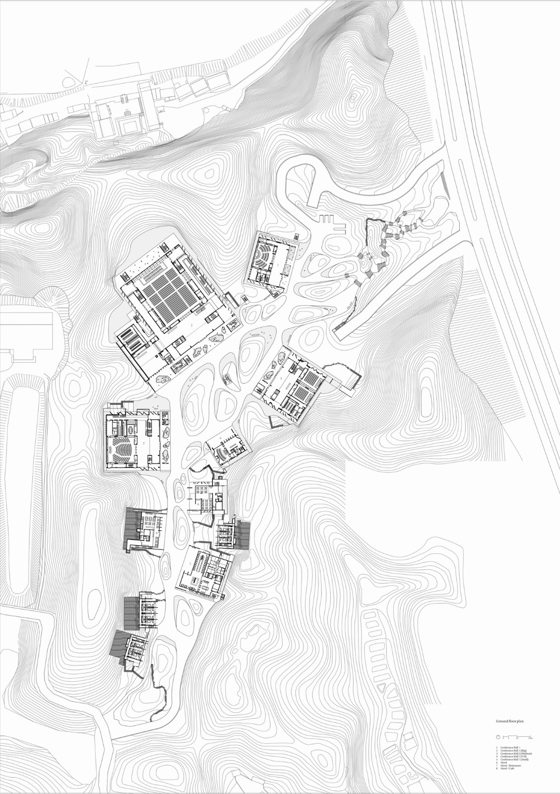 BIM建筑|紫晶国际会舍 / 朱锫建筑