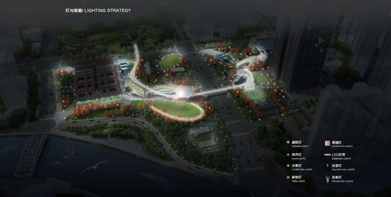 BIM建筑|上海苏河湾万象天地景观设计 / Lab D+H