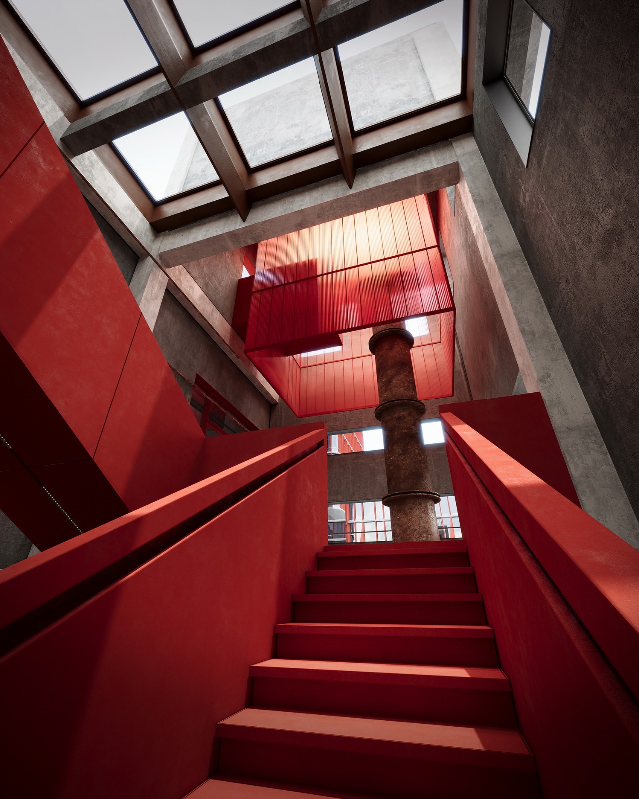 BIM建筑|金缮城市，生机街区：杭州LOFT49产业遗存更新 / 朱培栋-line+建筑事务所