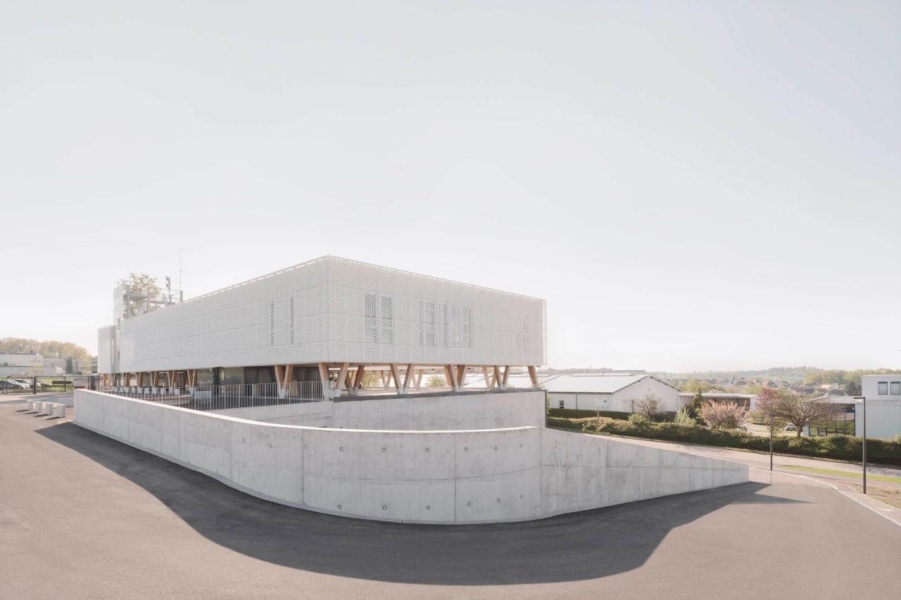 BIM建筑|Straubenhardt 消防站 / wulf architekten