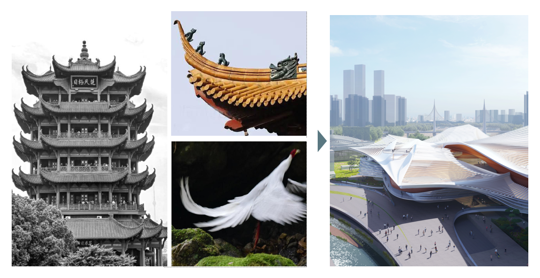 BIM建筑|武汉戏曲中心：观湖望江绘山水，古琴台曲遇园林 / 维思平建筑设计