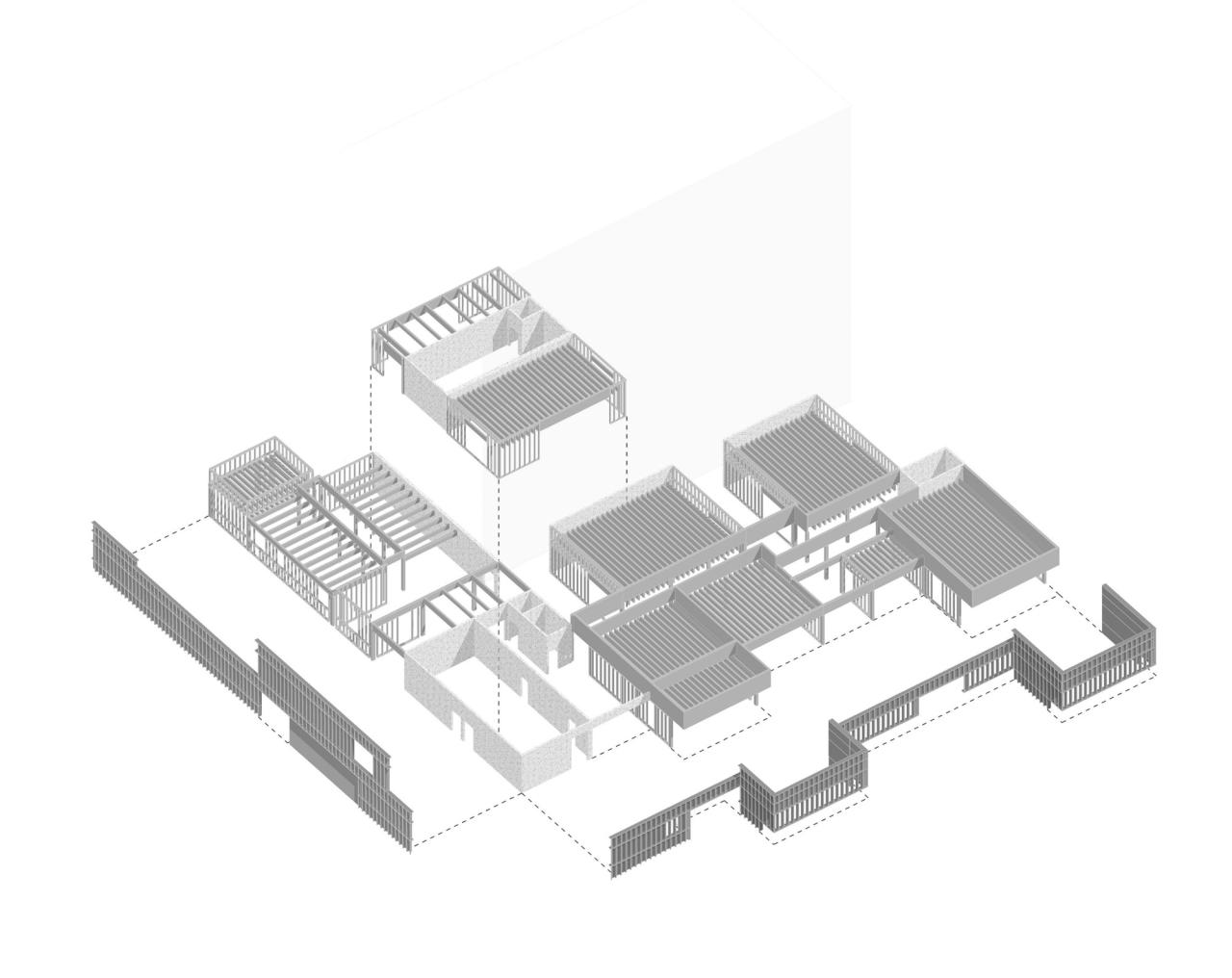 BIM建筑|日间托儿所和玩具图书馆 / a+samueldelmas architectes