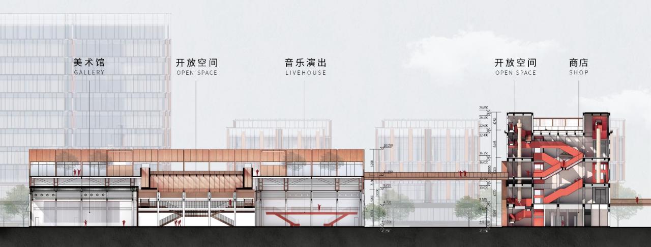 BIM建筑|金缮城市，生机街区：杭州LOFT49产业遗存更新 / 朱培栋-line+建筑事务所